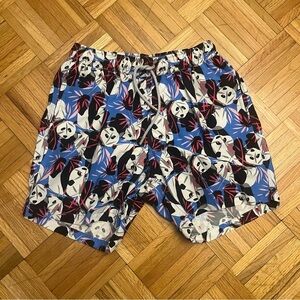 Bluemint Arthus Deep Blue Panda Swim Shorts Size M